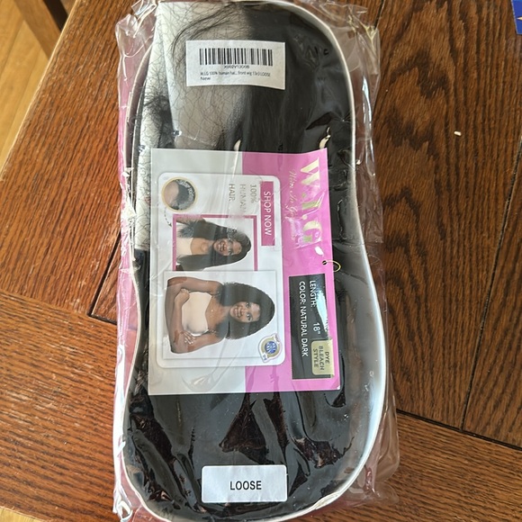 W.I.G 100% human hair wig - Picture 3 of 3